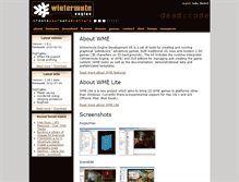 Tablet Screenshot of dead-code.org